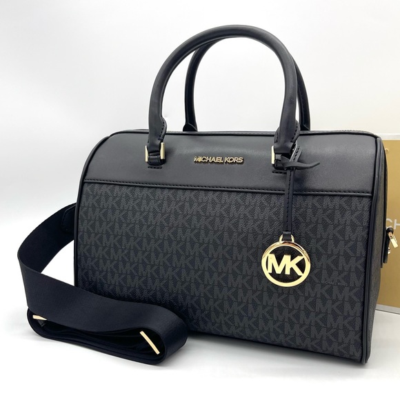 Michael Kors Bags Michael Kors Medium Duffle Satchel Bag Black
